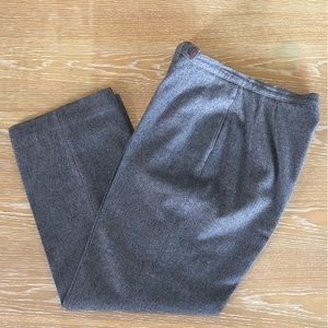Pendleton Women’s Gray‎ Virgin Wool Trousers Size 14